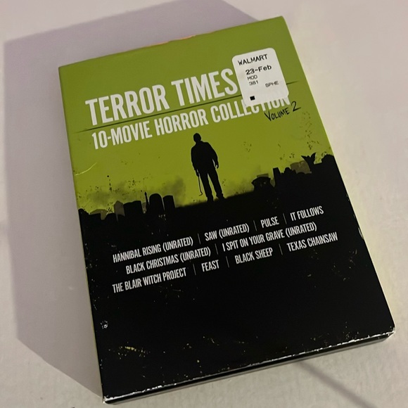 Lionsgate Other - Terror Times 10 Movie Horror DVD Collection
